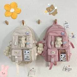 Kawaii Therapy School Backpacks | Preppy Backpacks<Kawaii Japanese Style High School Multipocket Backpack