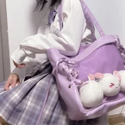 Kawaii Therapy Shoulder Bags | Ita Bags<Kawaii Japanese Style Ita Ribbon Shoulder Bag – Limited Edition