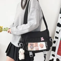 Kawaii Therapy Shoulder Bags | School Backpacks<Kawaii Japanese Style Messenger Shoulder Bag – Limited Edition