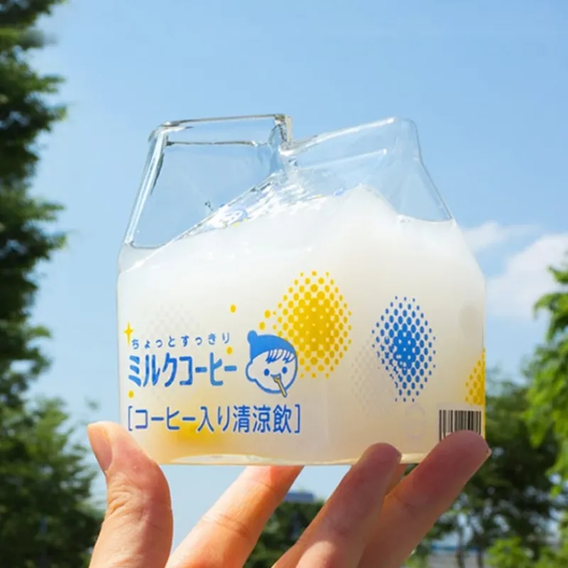 Kawaii Therapy Bottles<Kawaii Japanese Style Milk Glass Cup – Limited Edition