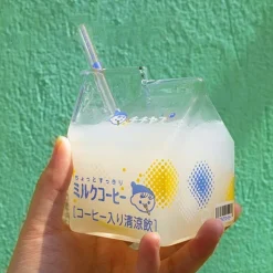 Kawaii Therapy Bottles<Kawaii Japanese Style Milk Glass Cup – Limited Edition