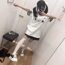 Kawaii Therapy Clothing<Kawaii Japanese Style Neko Cat Paw Harajuku Shirt