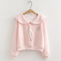 Kawaii Therapy Clothing<Kawaii Japanese Style Preppy Collar Sweater – Limited Edition