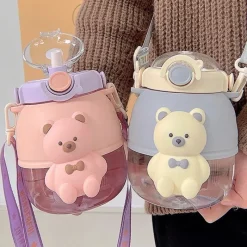 Kawaii Therapy Bottles<Kawaii Jumbo Bear Straw Water Bottle – Limited Edition