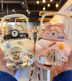 Kawaii Therapy Bottles<Kawaii Jumbo Boba Tea Bear Bottle (1100ml) – Limited Edition