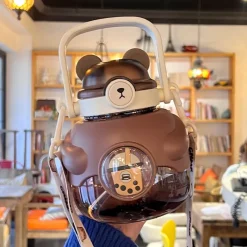 Kawaii Therapy Bottles<Kawaii Jumbo Boba Tea Bear Bottle (1100ml) – Limited Edition