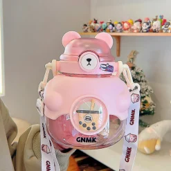 Kawaii Therapy Bottles<Kawaii Jumbo Boba Tea Bear Bottle (1100ml) – Limited Edition