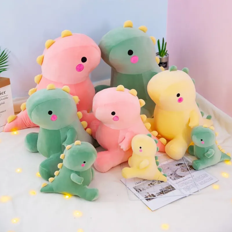 Kawaii Therapy Cute Stuffed Animals | Giant Stuffed Animals<Kawaii Jumbo Pastel Dinosaur Plush (50cm)