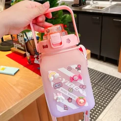 Kawaii Therapy Bottles<Kawaii Jumbo Pastel Straw Bottle – Limited Edition