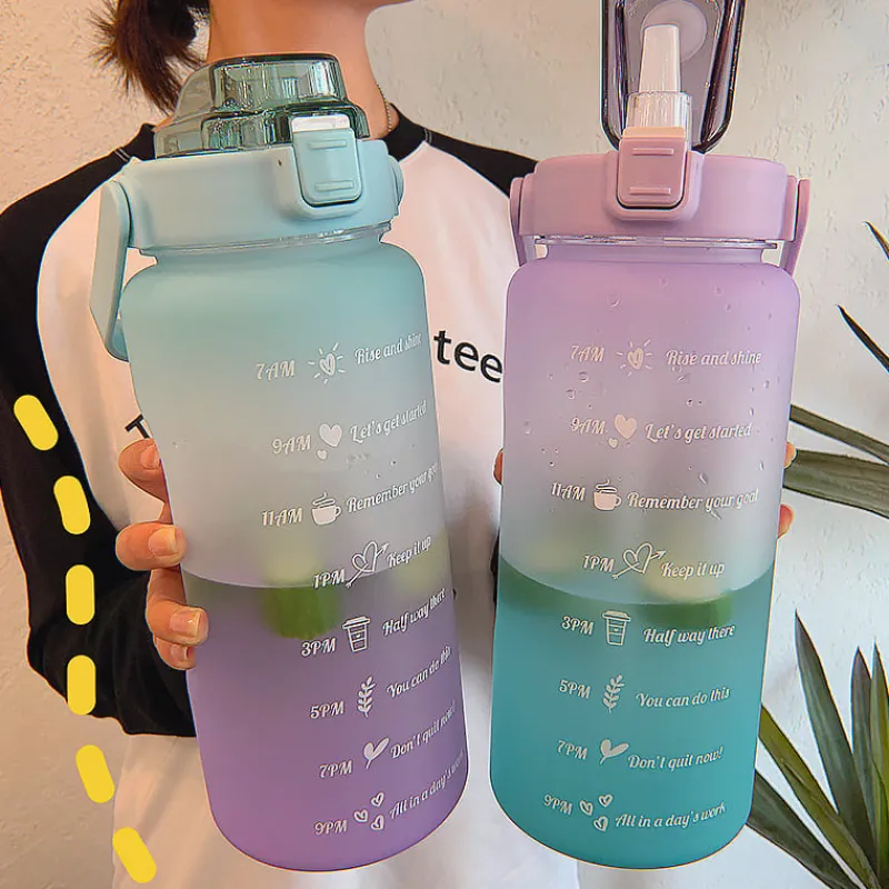Kawaii Therapy Bottles<Kawaii Jumbo Pastel Style Water Bottle