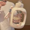 Kawaii Therapy Bottles<Kawaii Jumbo Sport Pastel Water Bottle (1500ml)