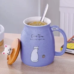 Kawaii Therapy Bottles<Kawaii Kitty Cat Ceramic Mug – Limited Edition