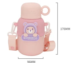Kawaii Therapy Bottles<Kawaii Korea Style Bear Thermal Flask (580ml)