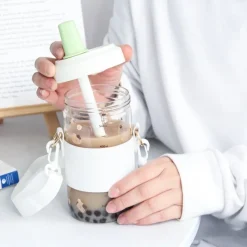 Kawaii Therapy Bottles<Kawaii Korea Style Bubble Tea Glass Bottle – Special Edition