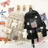 Kawaii Therapy School Backpacks | Preppy Backpacks<Kawaii Korea Style Canvas Backpack – Limited Edition