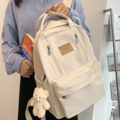 Kawaii Therapy School Backpacks | Preppy Backpacks<Kawaii Korea Style Canvas College Backpack – Limited Edition