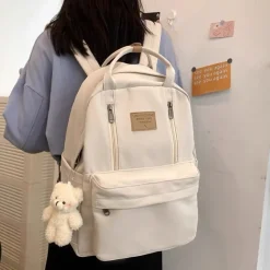 Kawaii Therapy School Backpacks | Preppy Backpacks<Kawaii Korea Style Canvas College Backpack – Limited Edition