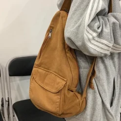 Kawaii Therapy School Backpacks | Korea Style Backpacks<Kawaii Korea Style Canvas Haversack Backpack