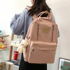 Kawaii Therapy School Backpacks | Preppy Backpacks<Kawaii Korea Style Canvas College Backpack – Limited Edition