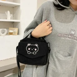 Kawaii Therapy Shoulder Bags | Mini Bags<Kawaii Korea Style Cat Shoulder Bag