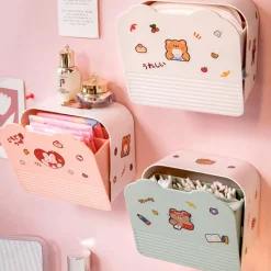 Kawaii Therapy Desk Accessories<Kawaii Korea Style Desk Storage Organizer