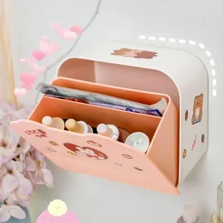 Kawaii Therapy Desk Accessories<Kawaii Korea Style Desk Storage Organizer