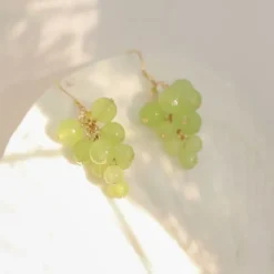 Kawaii Therapy Earrings<Kawaii Korea Style Grape Earrings – Limited Edition