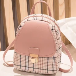 Kawaii Therapy Tote Bags | Mini Bags<Kawaii Korea Style Mini Plaid Shoulder Bag