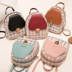 Kawaii Therapy Tote Bags | Mini Bags<Kawaii Korea Style Mini Plaid Shoulder Bag