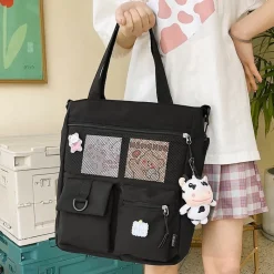 Kawaii Therapy Shoulder Bags | School Backpacks<Kawaii Korea Style Multipocket Shoulder Bag