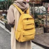 Kawaii Therapy School Backpacks | Preppy Backpacks<Kawaii Korea Style Solid Pastel Backpack