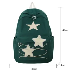 Kawaii Therapy School Backpacks | Preppy Backpacks<Kawaii Korea Style Sweet Starry Pastel Backpack