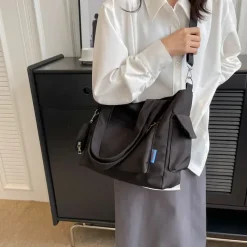Kawaii Therapy Shoulder Bags | Korea Style Backpacks<Kawaii Korean Style Canvas Crossbody Tote Bag