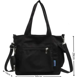 Kawaii Therapy Shoulder Bags | Korea Style Backpacks<Kawaii Korean Style Canvas Crossbody Tote Bag
