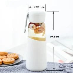 Kawaii Therapy Bottles<Kawaii Korean Style Fruit Glass Bottle (400ml) – Limited Edition