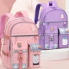 Kawaii Therapy School Backpacks | Preppy Backpacks<Kawaii Large Capacity Canvas Grid Backpack – Limited Edition