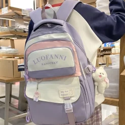 Kawaii Therapy School Backpacks | Preppy Backpacks<Kawaii Large Capacity Waterproof Harajuku College Backpack