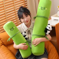 Kawaii Therapy Giant Stuffed Animals | Pillows<Kawaii Long Panda Bamboo Pillow – Jumbo Edition