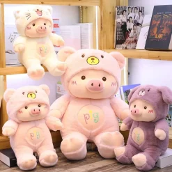 Kawaii Therapy Cute Stuffed Animals<Kawaii Lovely Pig Dressed Up Plush – Limited Edition