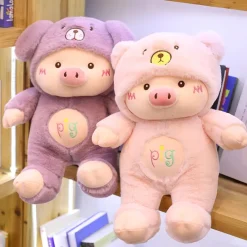 Kawaii Therapy Cute Stuffed Animals<Kawaii Lovely Pig Dressed Up Plush – Limited Edition