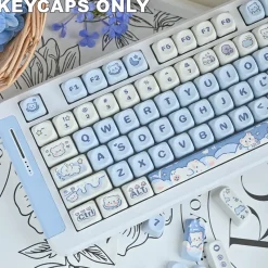 Kawaii Therapy Keyboards & Keycaps<Kawaii Mao Profile Ice Polar Bear Keycap Set (132 Keys) – Special Edition