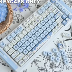 Kawaii Therapy Keyboards & Keycaps<Kawaii Mao Profile Ice Polar Bear Keycap Set (132 Keys) – Special Edition