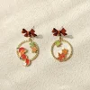 Kawaii Therapy Earrings<Kawaii Maple Fox Harajuku Earrings – Limited Edition