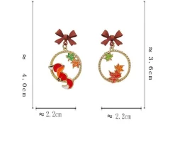 Kawaii Therapy Earrings<Kawaii Maple Fox Harajuku Earrings – Limited Edition
