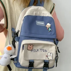 Kawaii Therapy School Backpacks | Preppy Backpacks<Kawaii Milk Tea Harajuku Backpack – Limited Edition