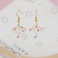Kawaii Therapy Earrings<Kawaii Mini 3D Umbrella Earrings