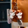 Kawaii Therapy Mini Stuffed Animals<Kawaii Mini Squirrel Keychain Pendant