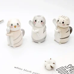 Kawaii Therapy Bottles<Kawaii Neko Cat Ceramic Coffee Mug