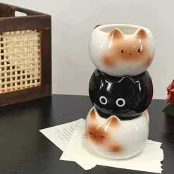 Kawaii Therapy Bottles<Kawaii Neko Cat Ceramic Cup (210ml) – Limited Edition