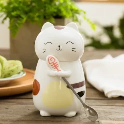 Kawaii Therapy Bottles<Kawaii Neko Cat Ceramic Mug – Limited Edition